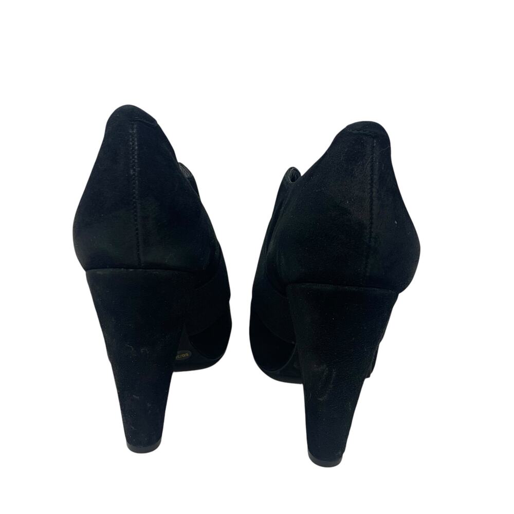 Jessica Simpson Ciera Black Suede Booties Womens Size 6B/36 - Picture 3 of 6